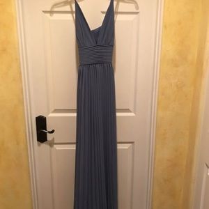 Lulus dusty blue maxi dress. Formal.